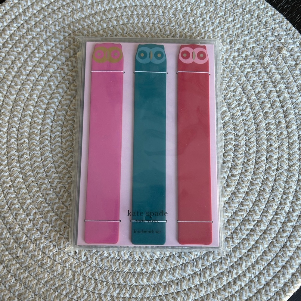 Kate Spade ♠️ Bookmark Set